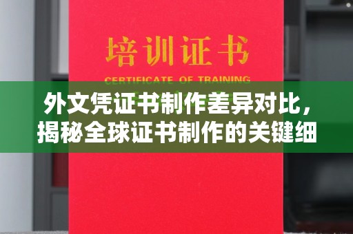 磐石外文凭证书制作差异对比，揭秘全球证书制作的关键细节